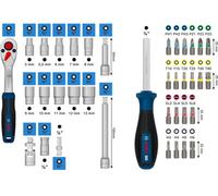 Bosch PRO Hand Tool - Ratchet 1/4" Ratchet Set, 37 pcs 1600A03AC7