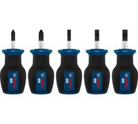 Bosch PRO Stubby Screwdriver PH/SL Set, 5 pcs
