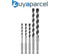 Bosch PRO HEX-5 Drill Bit Set 4x100 5x100 6x100 8x150 10x150mm 5pcs 2608707004