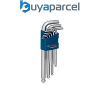 Bosch PRO Hex Key Allen Key Hex 9pcs 1600A01TH5