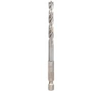 Bosch PRO Hex Shank HSS Brad Point Wood Drill Bit