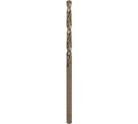 Bosch Professional 2608585877 10pc. HSS-Co Metal Drill Bit (stainless steel, 3.2 x 36 x 65 mm, accessory drill driver), Bronze