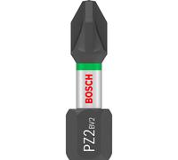 Bosch Pro Impact Control Torsion Pozidriv Screwdriver Bits PZ2 25mm Pack of 25