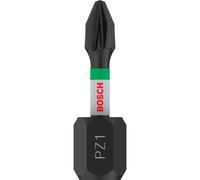 Bosch PRO Impact Control Torsion Pozidriv Screwdriver Bits PZ1 25mm Pack of 2