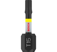 Bosch Impact Control Torsion Torx Screwdriver Bits T15 25mm Pack of 2