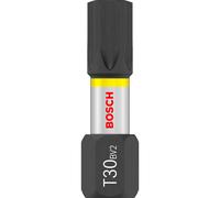 Bosch Torx Screwdriver Bits T30 – Impact Control Torsion, 25 mm – Pack of 25