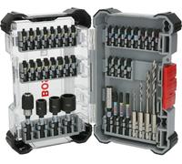 Bosch 40x PRO Impact Screwdriving and Wood Drilling Mixed Set, 40 pcs (for Softwood, Hardwood, 200 x 107 mm, Professional Accessory Screwdriver, Screwdriver)