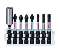 Bosch 8X PRO Impact Set with Standard Bitholder and Pick and Click Index (170 x 120 mm, Professional Accessory Screwdriver, Screwdriver)