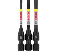 Bosch 3X PRO Torx Impact Bit (125 x 50 mm, Professional Accessory Screwdriver, Screwdriver)