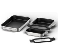 Bosch Pro Induction Flex Pan Set 4 Pieces Stainless Steel Non-Stick - HEZ9FF040