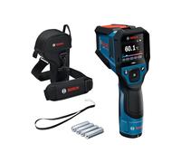 Bosch PRO Infrared Thermometer GIS12V-800-16 (with Large Display, Type-K Interface, 20:1 Distance-to-spot Ratio, IP54 Protection, Dual Power, Included Battery Adapter and AA Batteries)