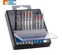 Bosch PRO Jigsaw Blade Set For Wood & Metal 100mm x10 Pcs 2607011943