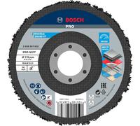 Bosch PRO N377 Surface Cleaning Fleece Strip Disc 115mm Pack of 1