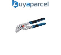 Bosch Professional Pliers Wrench (250 mm, 2K Soft Grip, Chrome-Vanadium Steel)
