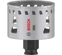 Bosch Tile Hole Saw Pro Power Change Plus – Diamond Grit, 60 mm for Hard & Soft Tiles – 1x