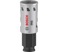 Bosch Tile Hole Saw Pro Power Change Plus – Diamond Grit for Hard & Soft Tiles, 25 mm