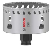 Bosch 1x PRO Tile Power Change Plus Hole Saw (for Hard Tiles, Soft Tiles, Ø 76 mm, Professional Accessory Rotary Drill/Drivers)