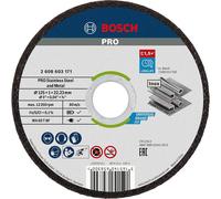 Bosch PRO Rapido Thin Inox Stainless Steel Cutting Disc 125mm Pack of 10