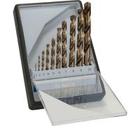 Bosch Powertool Accessories 2607019925 Pro Stainless Steel Hss-Co Twist Drill Bit Set 10 Piece