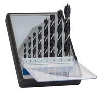 Bosch Professional 8 pcs. Brad Point Drill Bit Set (for wood, Ø 3 - 10 mm, accessories rotary drills)