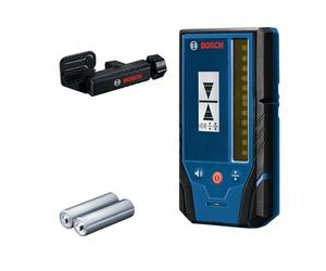Bosch PRO Rotary Laser Receiver LR3-2 (Dual-Sided Indicators, 80 mm Reception Area, Compatible with Green and red Rotary Lasers, Built-in Magnets)