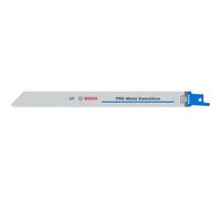 Bosch 25x PRO Metal S1125VF Demolition Reciprocating Saw Blade (for Metal pipes and profiles, Non-ferrous metals, Length 225 mm, Professional Accessory Reciprocating Saw)