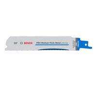 Bosch 5X PRO Medium-Thick Metal S937BEF Precise Reciprocating Saw Blade (for Metal Pipes and Profiles, Non-Ferrous Metals, Length 150 mm, Professional Accessory Reciprocating Saw)