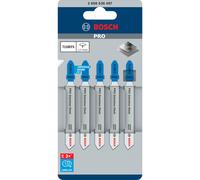 Bosch PRO Stainless Steel Jigsaw Blade 83mm 5 Pack Tooth spacing 1.4mm T118EFS