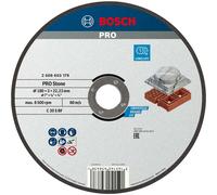 Bosch 1x PRO Stone Longlife Cutting Disc for Large Angle Grinder and Bore 22.23 mm (for Hollow brick building block, Marble, Ø 180 mm, Professional Accessory Large Angle Grinder)