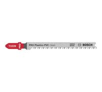 Bosch Pro T102H Plastics PVC Clean Cutting Jigsaw Blade Pack of 3