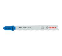 Bosch 5X PRO Metal Thick T121BFC Jigsaw Blade (for Steel Sheets, Steel Sheets, Length 92 mm, Professional Accessory Jigsaw)