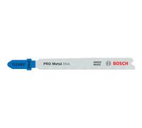 Bosch 3X PRO Metal Thin T121GFC Jigsaw Blade (for Steel Sheets, Steel Sheets, Length 92 mm, Professional Accessory Jigsaw)