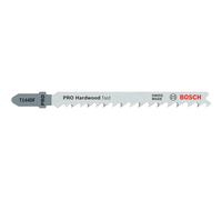 Bosch 5x PRO Hardwood Fast T144DF Jigsaw Blade (for Hardwood, Chipboard, Length 100 mm, Professional Accessory Jigsaw)