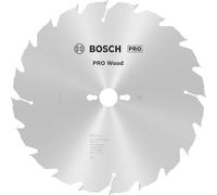 Bosch 1x PRO Wood Longlife Circular Saw Blade for Corded Table Saws (for Softwood, Hardwood, Ø mm, Professional Accessory Table Circular Saw)
