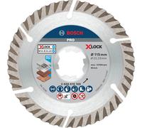 Bosch PRO X Lock All Purpose Universal Diamond Cutting Disc 115mm 1.6mm 22mm