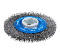 Bosch 1x PRO Steel Longlife Wire Wheel, Crimped Wire for Small Angle Grinder and X-Lock (for Steel, Ø 115 mm, Professional Accessory Small Angle Grinder)