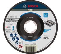 Bosch PRO X Lock Depressed Centre Grinding Disc 125mm 6mm 22mm