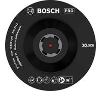 Bosch 1x PRO Backing Pad for Small Angle Grinders, X-Lock, Hook-and-Loop (Ø 115 mm, Professional Accessory Small Angle Grinder)