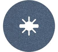 Bosch 1x X-LOCK R574 Best for Metal Fibre Sanding Disc (for Steel, Stainless Steel, Cast Iron, Ø 125mm, Grit 80, Professional Accessories for Angle Grinders from Most Brands)