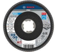 Bosch 2608619198 X-LOCK Flap Disc 115mm Metal Quick Change Durable