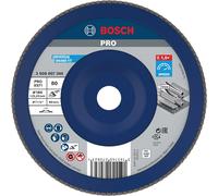 Bosch PRO X571 Best for Metal Straight Flap Disc 180mm 80g Pack of 1