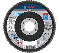 Bosch 1x PRO X571 Flap Disc, Straight Version, Fibre