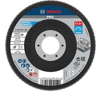 Bosch PRO X571 Best for Metal Straight Flap Disc 115mm 40g Pack of 1