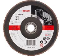 Bosch PRO Zirconium Abrasive Flap Disc 180mm 80g