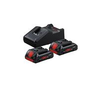 Bosch Professional 18V System Cordless 2x ProCORE18V 4.0Ah Batteries + GAL 18V-40 Charger