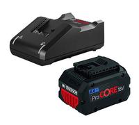 Bosch Procore 18V Starter Set 1 X 8.0Ah Pro Core Battery + Gal18V-40 Charger