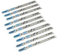 Bosch Professional 10 pcs. Basic for Metal Jigsaw Blade Set with T-Shank (for Steel sheets, Accessory Jigsaw)