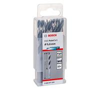 Bosch 2608577224 PointTeQ 5.60mm HSS Twist Drill Bit, Pack of 10