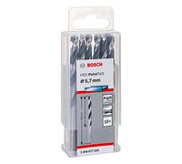 Bosch Professional 10-piece PointTeQ HSS Twist Drill Bit (for Metal, 5.7 x 57 x 93 mm, Drill Driver Accessories)