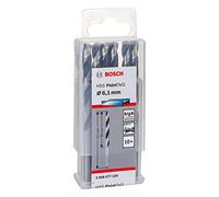 Bosch Professional 10-Piece PointTeQ HSS Twist Drill Bit (for Metal, 6.1 x 63 x 101 mm, Drill Driver Accessories)